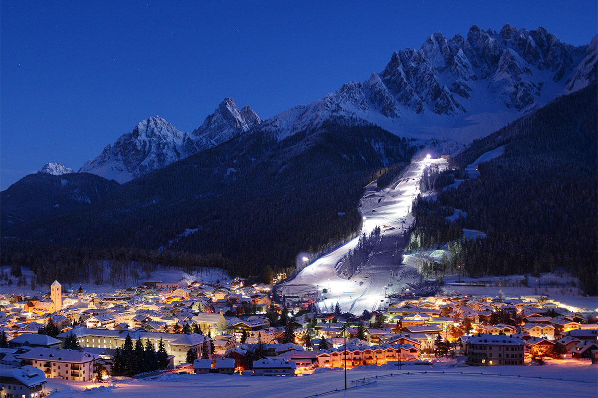 Sci notturno a San Candido